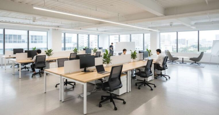 tiêu chuẩn văn phòng m2 người