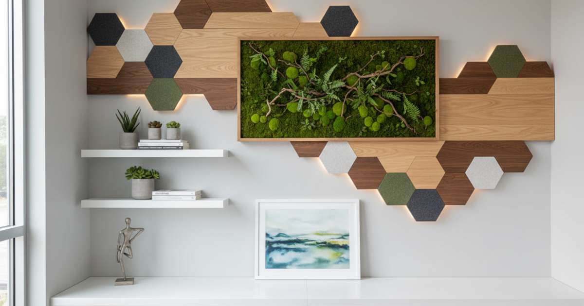 trang trí tường văn phòng làm việc